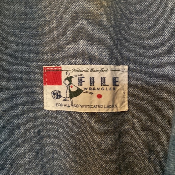 Wrangler File Denim Scoop Dress - Picture 6 of 10